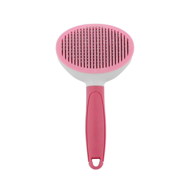 Hippotonic - Brosse toilettage Autonet rose
