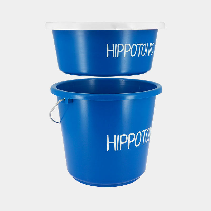 Hippotonic - Seau écurie bleu 12L