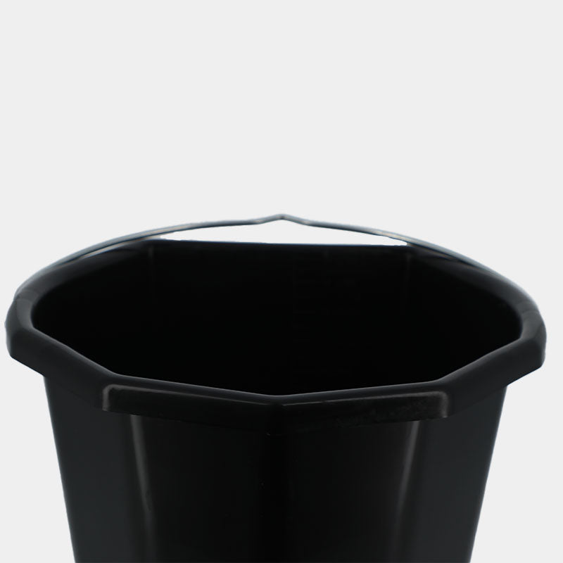 Hippotonic - Seau à bord plat noir 20L