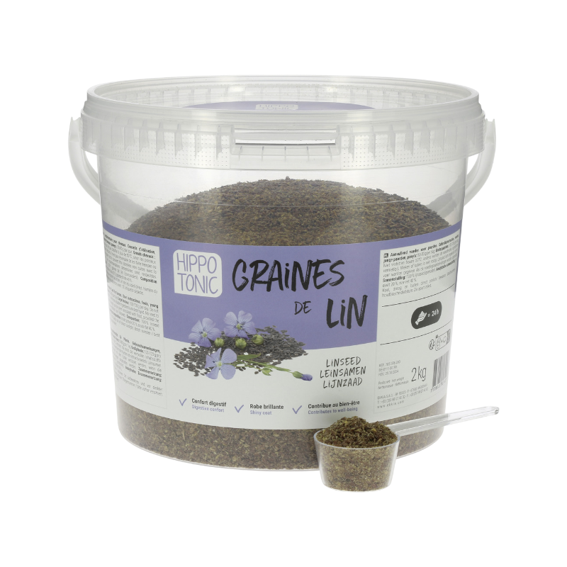 Hippotonic - Complément alimentaire Graines de lin