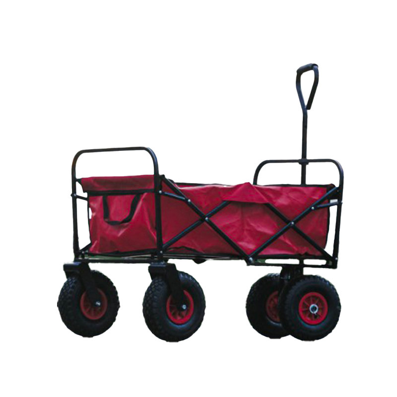 Hippotonic - Chariot 4 roues rouge