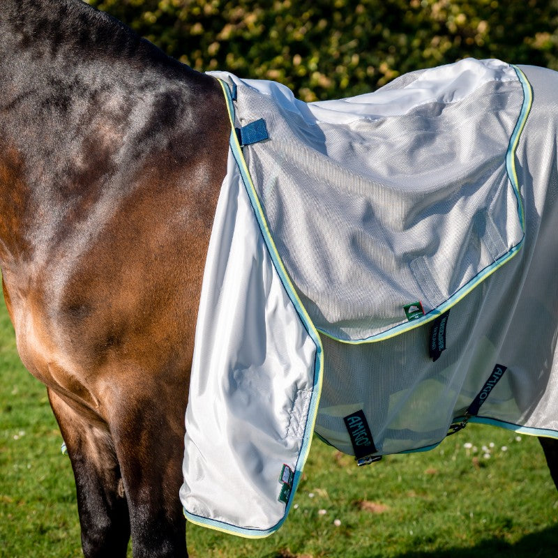 Horseware - Chemise anti-mouches Amigo XL Bug lunar rock/ marine/ haze
