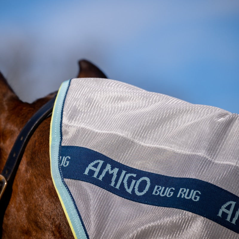 Horseware - Chemise anti-mouches Amigo XL Bug lunar rock/ marine/ haze