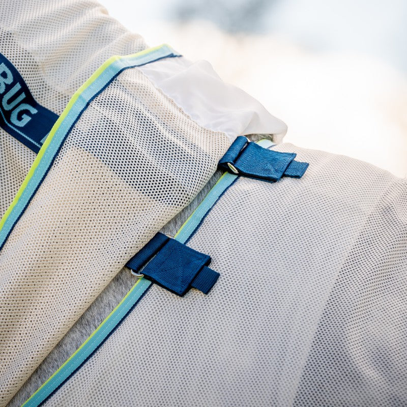 Horseware - Chemise anti-mouches Amigo Bug Buster chalk/ marine/ blue haze | - Ohlala