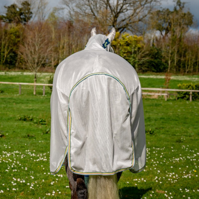 Horseware - Chemise anti-mouches Amigo Bug Rug lunar rock/ marine/ lime | - Ohlala
