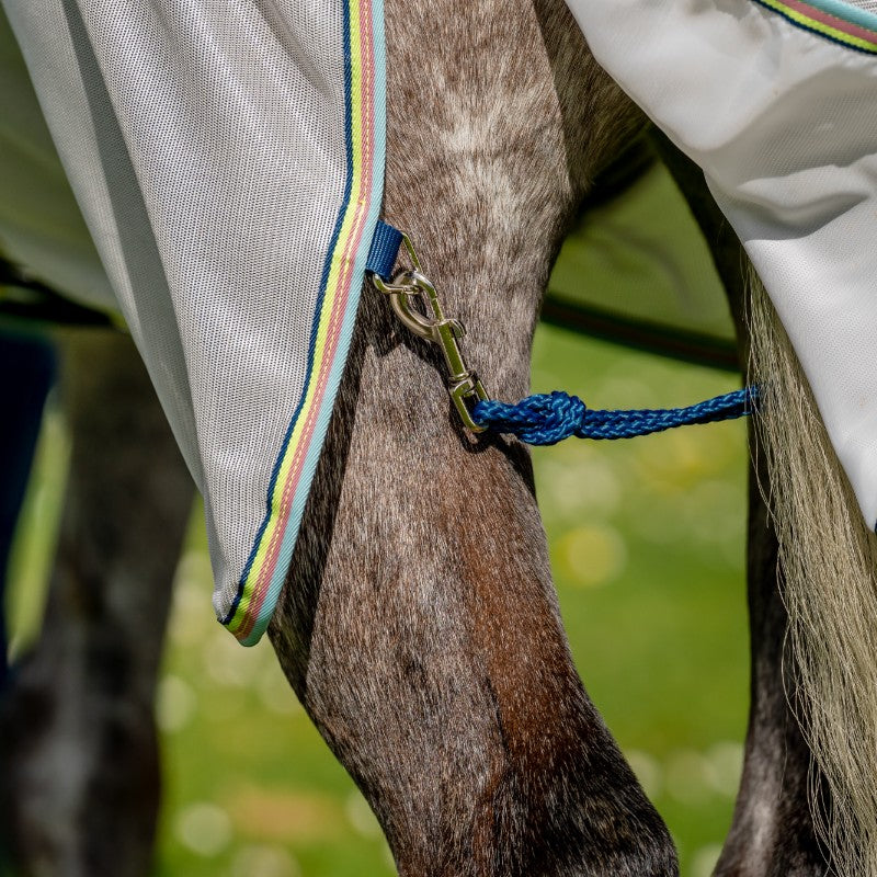 Horseware - Chemise anti-mouches Amigo Bug Rug lunar rock/ marine/ lime | - Ohlala