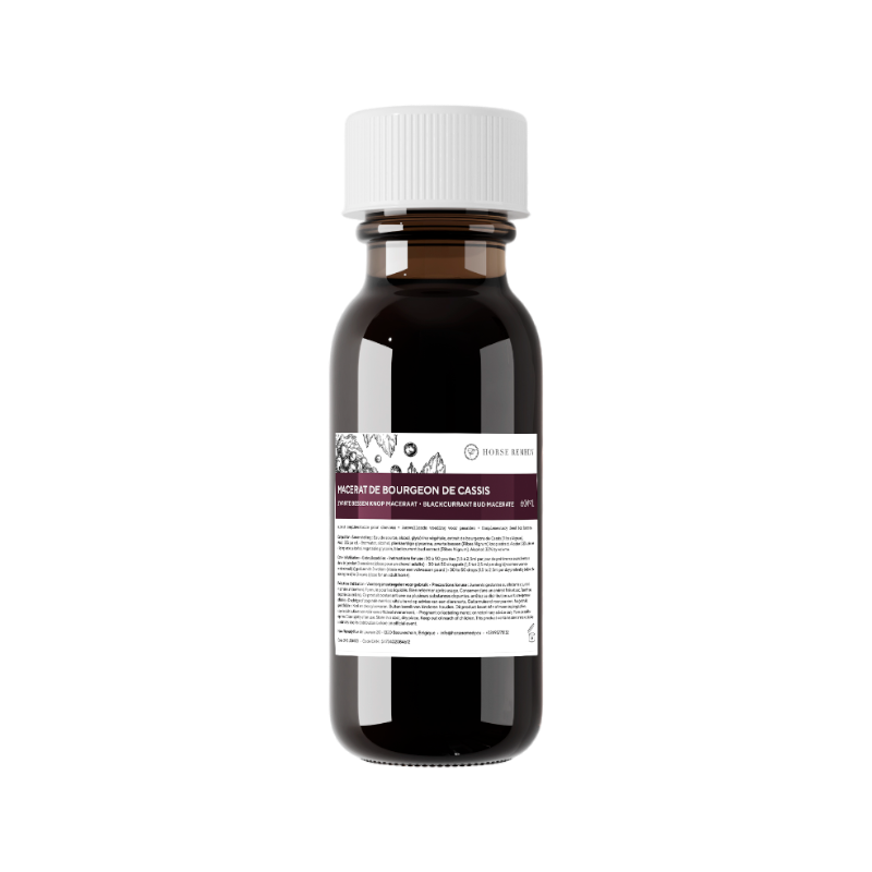 Horse Remedy - Complément alimentaire soutien du système locomoteur Macérat de bourgeon de cassis