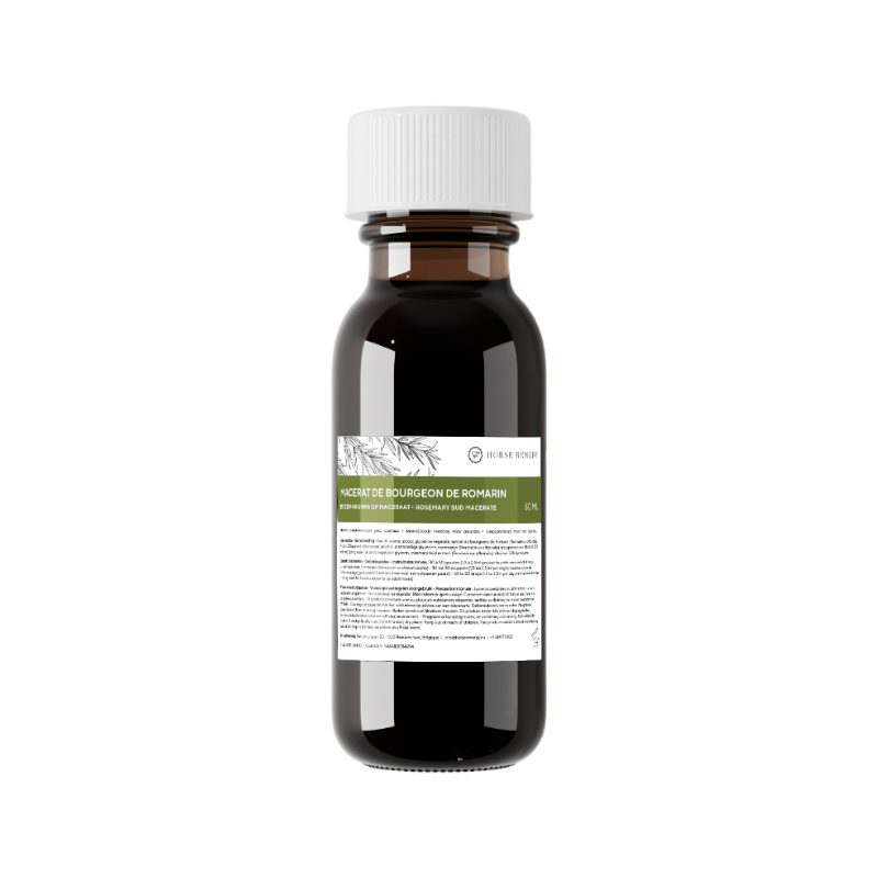 Horse Remedy - Complément alimentaire soutien du foie Macérat de bourgeon de romarin