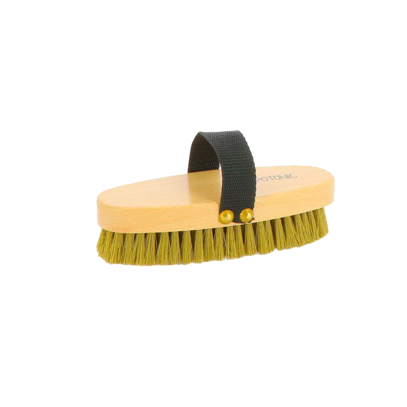 Hippotonic - Brosse douce Limande caramel petit modèle