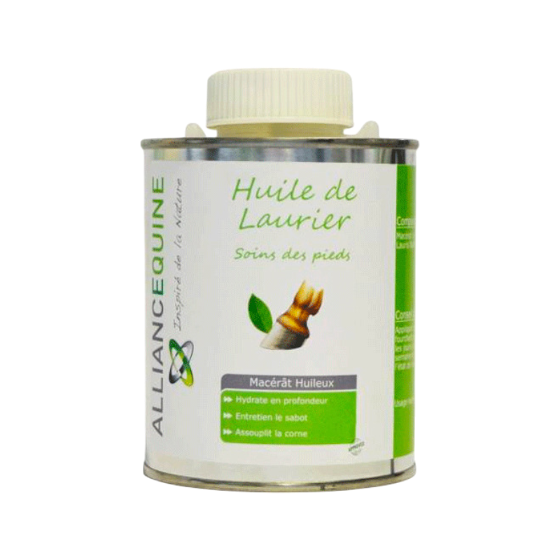 Alliance Equine - Huile de laurier pour sabots 500 ml