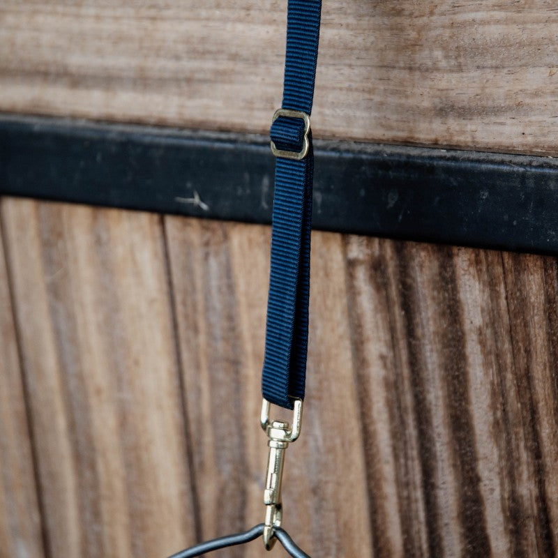 Kentucky Horsewear - Lanière d'attache longue nylon marine