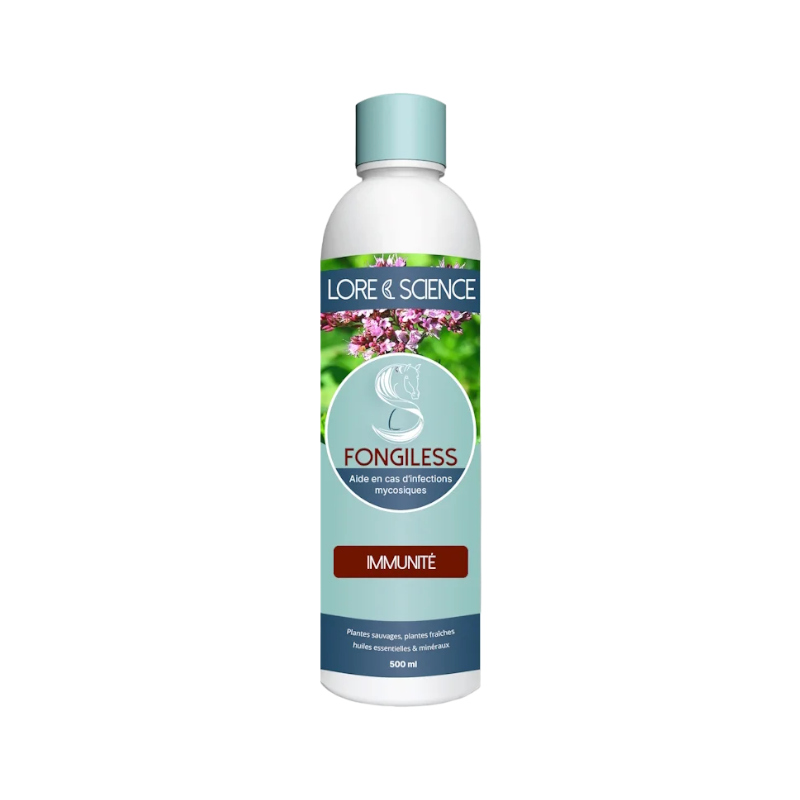 Lore & Science - Complément alimentaire chevaux Fongiless aide infections mycosiques
