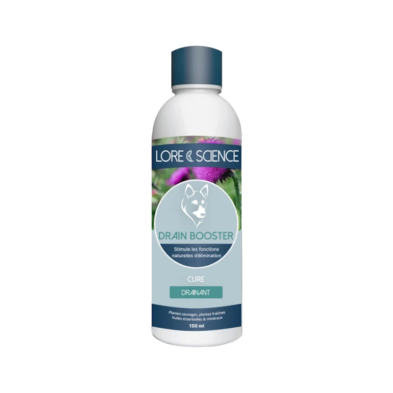 Lore & Science - Complément alimentaire chien Drain Booster Dog