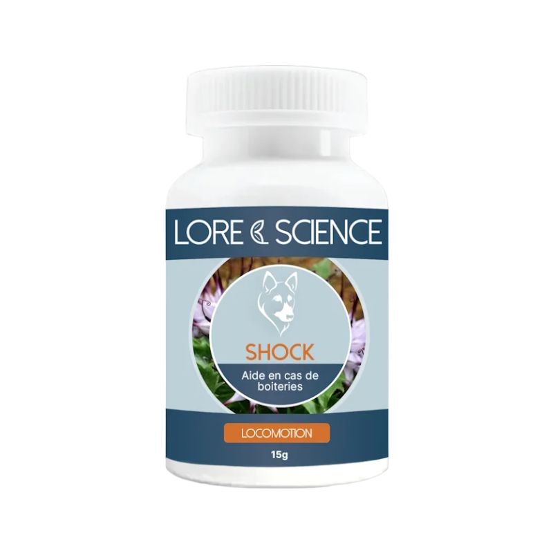 Lore & Science - Complément alimentaire chien Shock boiteries du chien comprimés