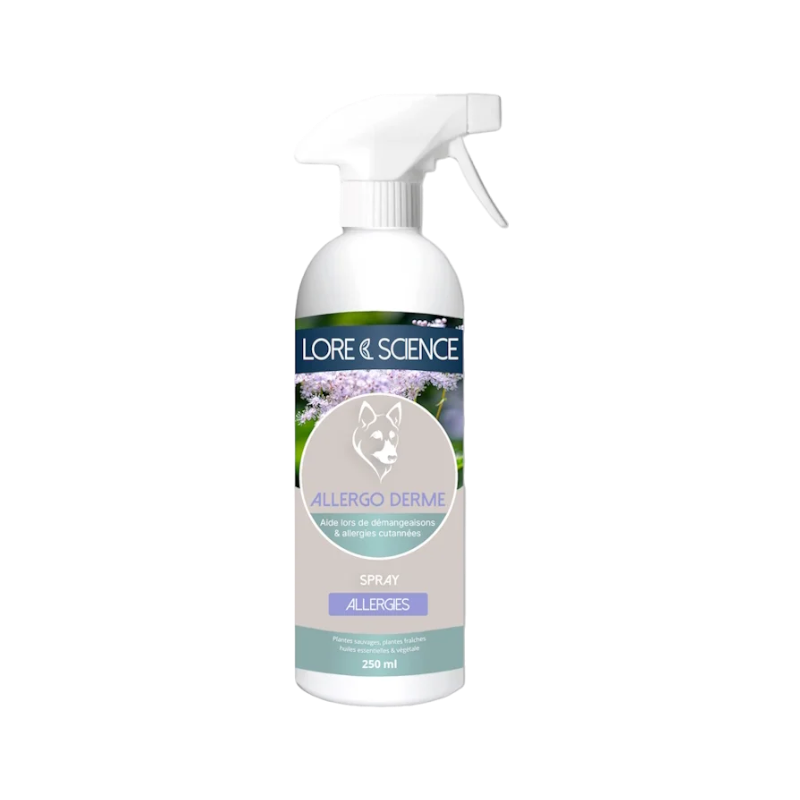 Lore & Science - Spray Allergo Derme démangeaisons et allergies cutanées du chien