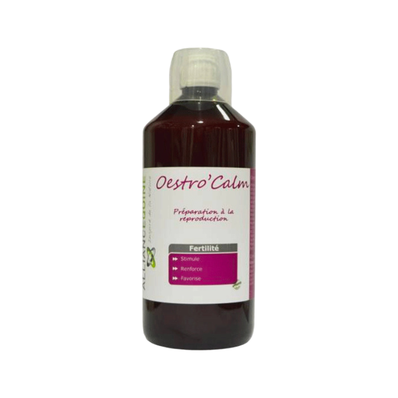 Alliance Equine - Complément alimentaire pour juments Oestro'Calm 1 L