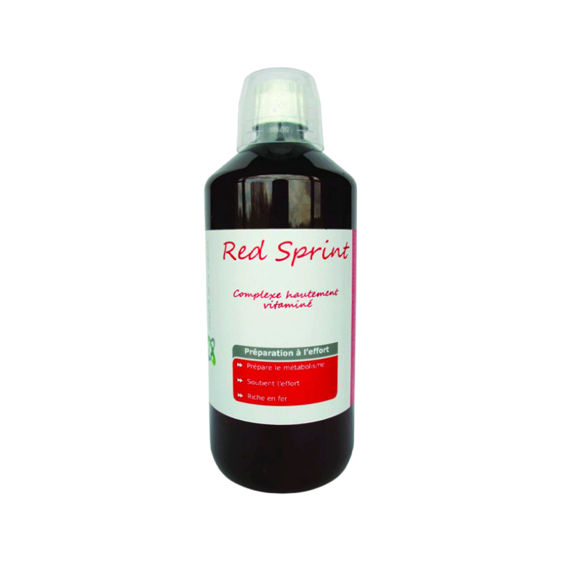 Alliance Equine - Complément vitamines et fer Red Sprint 1 L