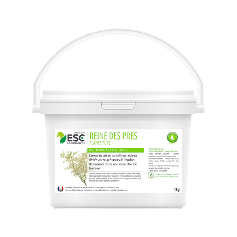 ESC Laboratoire - Complément alimentaire Reine des Prés fourbure et raideur 1 kg