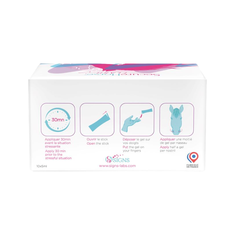 SIGNS - Gel anti-stress relaxant SecureHorse Flash 10x5mL