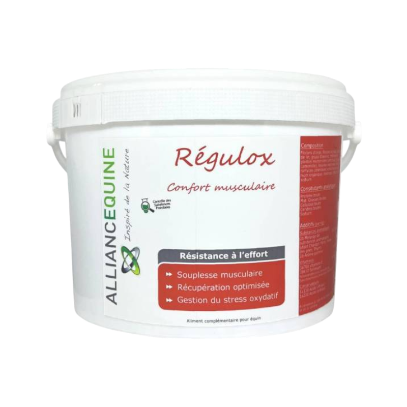 Alliance Equine - Complément alimentaire confort musculaire Régulox