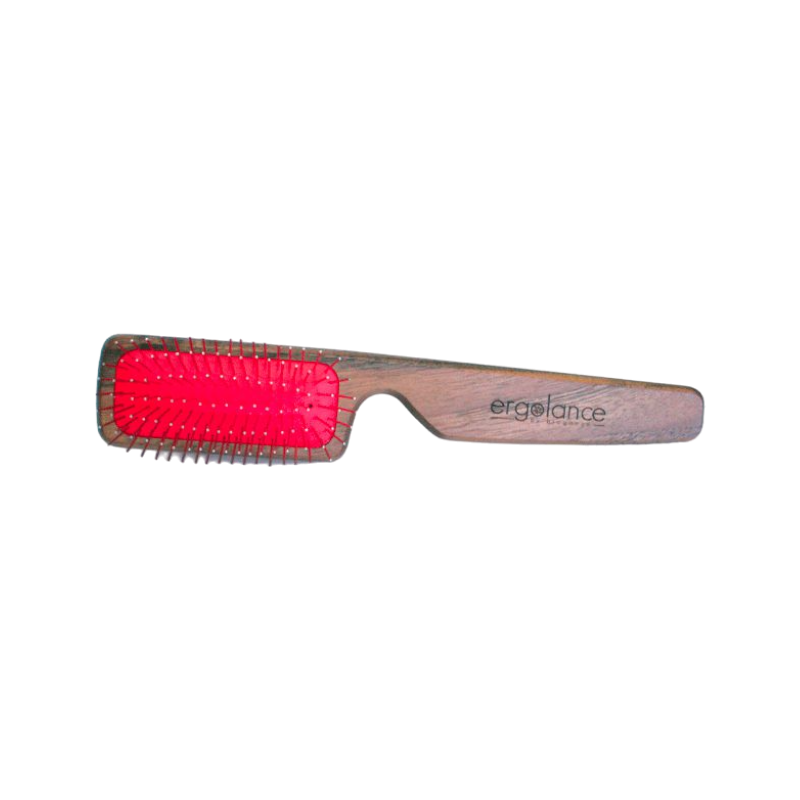 Ekinat - Brosse à crins en bois naturel