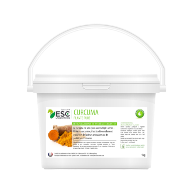 ESC Laboratoire - Complément alimentaire Curcuma articulaions et digestion