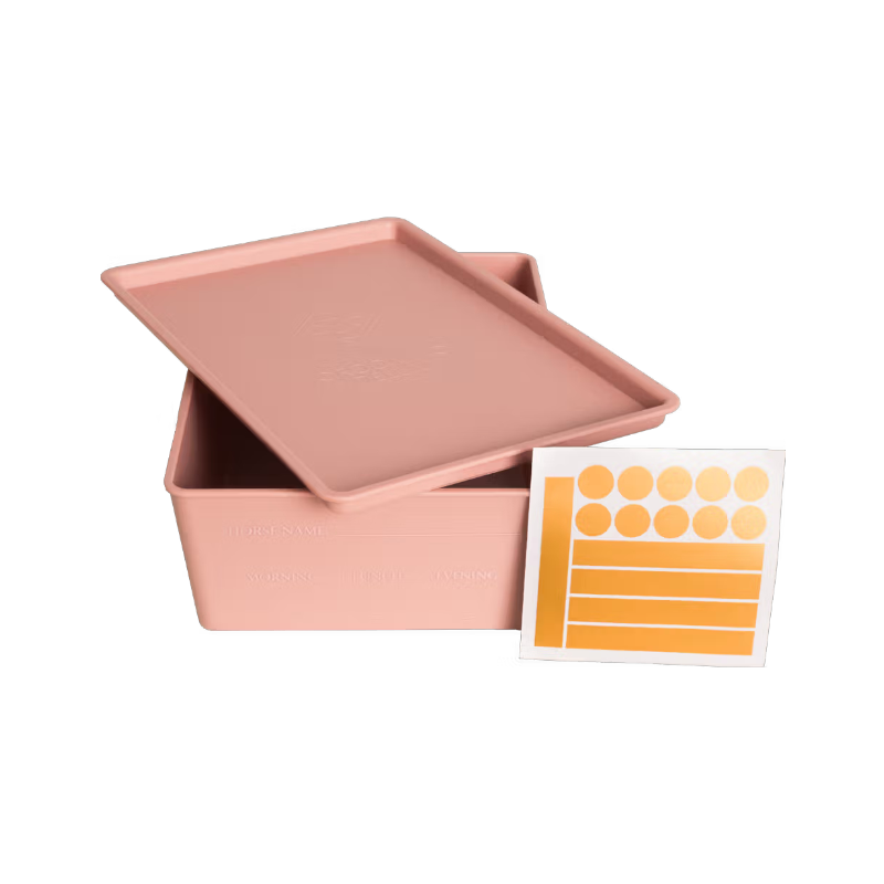 Grooming Deluxe - Boîte à nourriture avec couvercle vieux rose