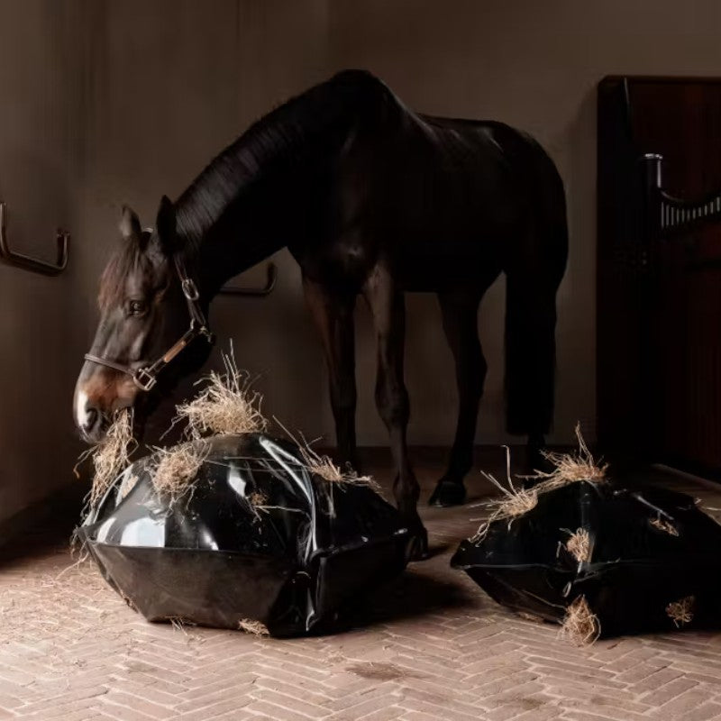 Grooming Deluxe - Sac à foin Play & Slowfeeder Rond