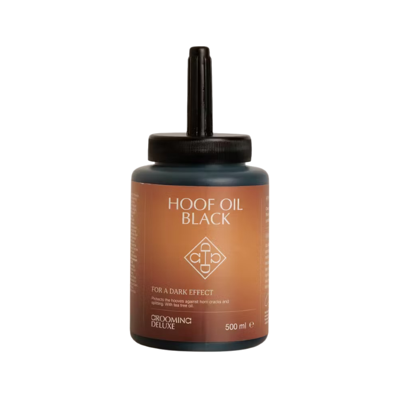 Grooming Deluxe - Huile de brillance pour sabots noir