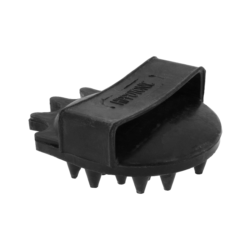 Hippotonic - Brosse de massage avec hanse gros pics noir