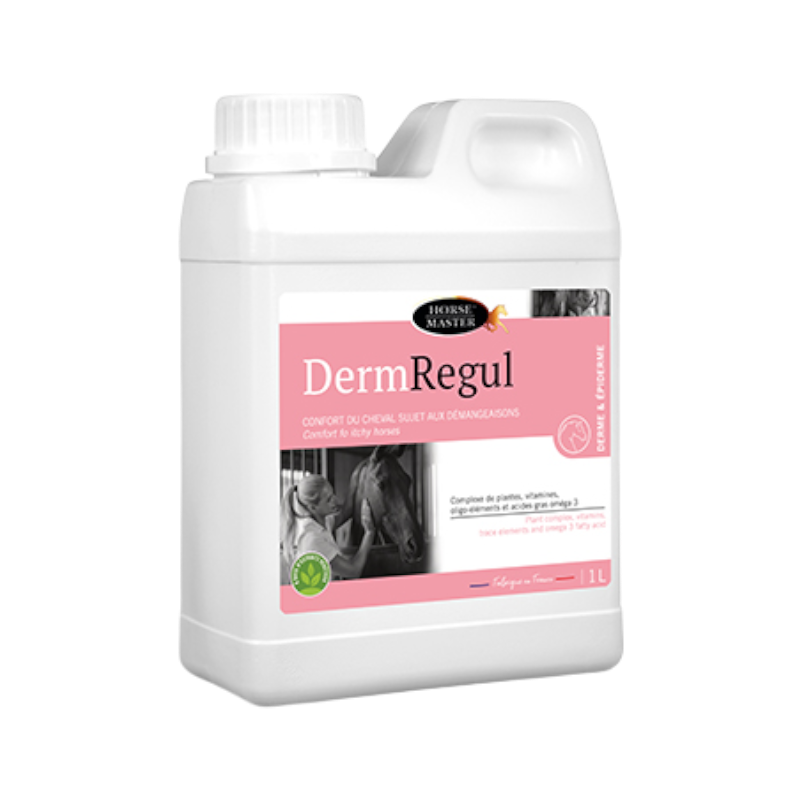 Horse Master - Complément alimentaire confort du cheval sujet aux démangeaisons Derm Regul