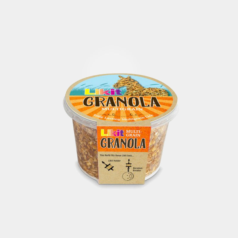 Likit - Friandise pour chevaux pierre granola menthe poivrée 550 g