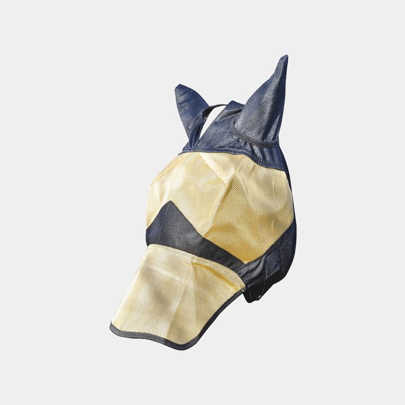 TdeT - Masque anti-mouches noir/ gold | - Ohlala