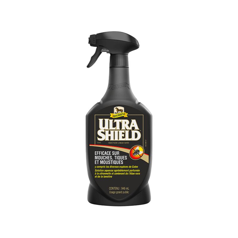 Absorbine - Spray insecticide écurie UltraShield Black