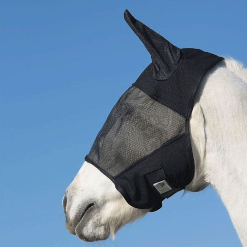 Absorbine - Masque anti-mouche avec oreilles UltraShield FlyMask noir