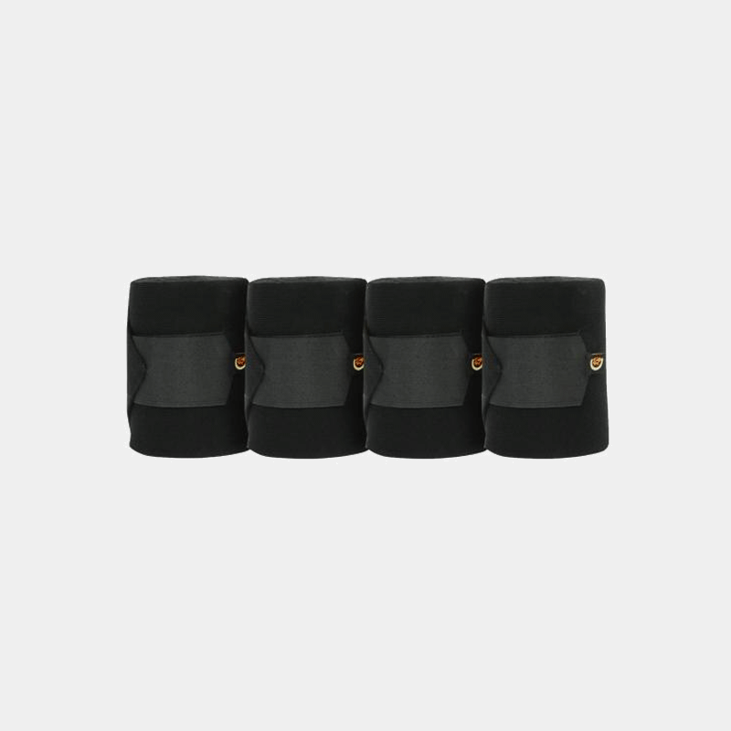 Kentucky Horsewear - Bandes de repos noir (set de 4) | - Ohlala