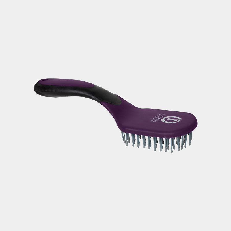 Imperial Riding - Brosse à crins Boomerang violet foncé