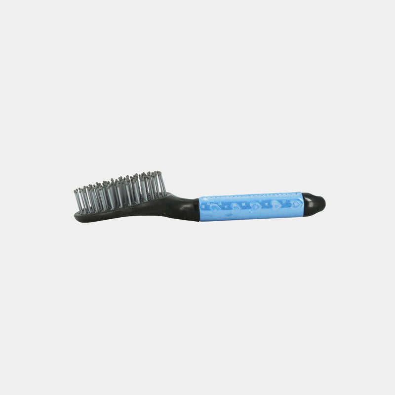 Hippotonic - Brosse à crins glossy heart bleu