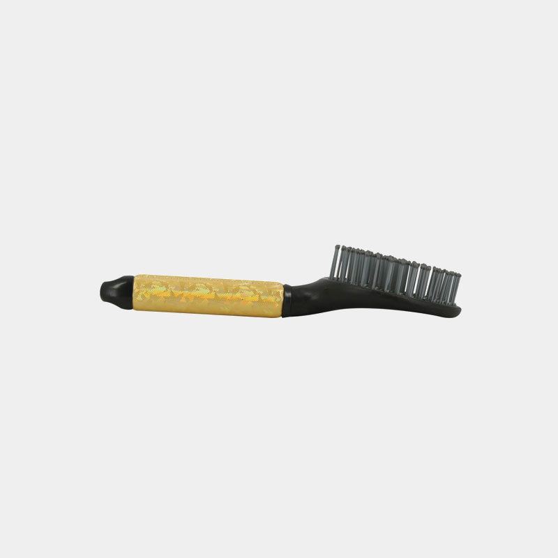 Hippotonic - Brosse à crins glossy dorée