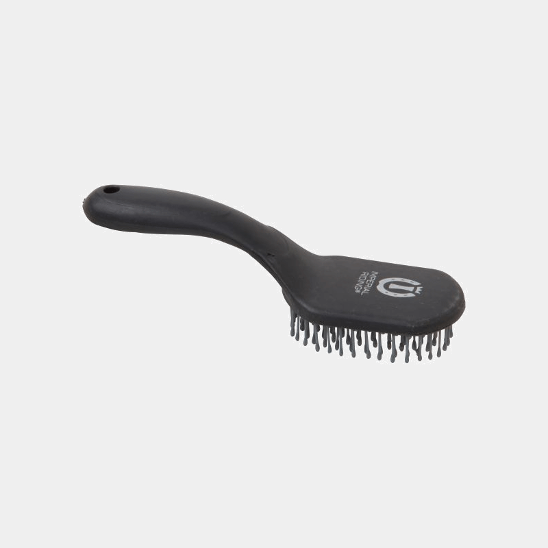 Imperial Riding - Brosse à crins Boomerang noir | - Ohlala