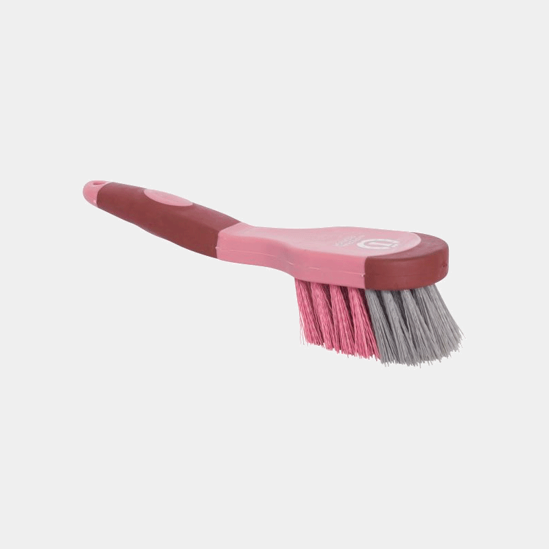 Imperial Riding - Brosse à sabots rose/ gris | - Ohlala