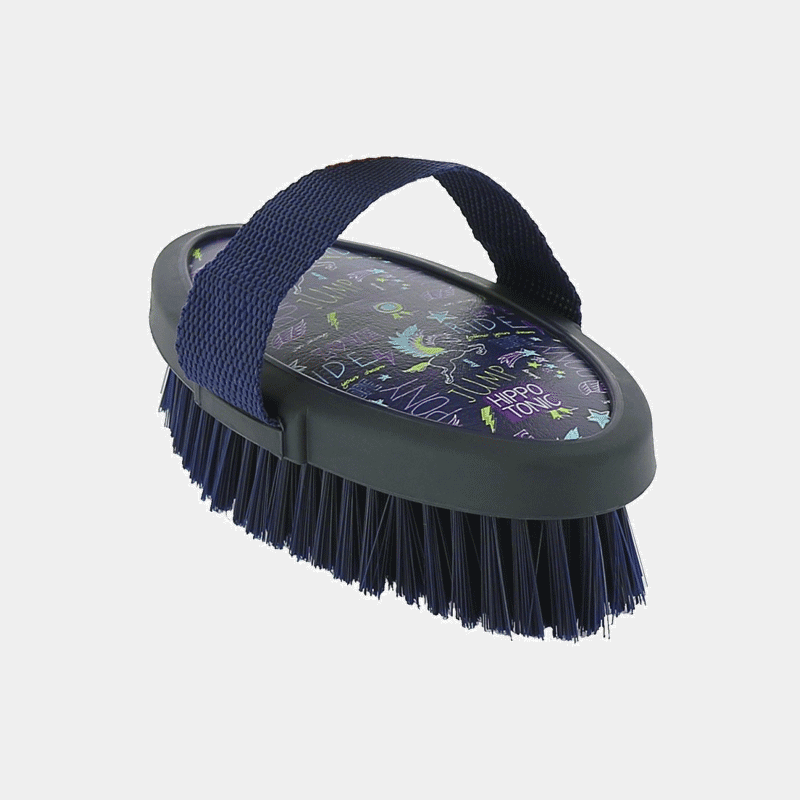 Hippotonic - Brosse douce soft fantaisie petit modèle marine | - Ohlala