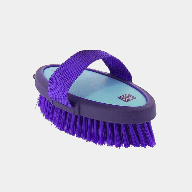 Hippotonic - Brosse douce soft fantaisie petit modèle violet | - Ohlala