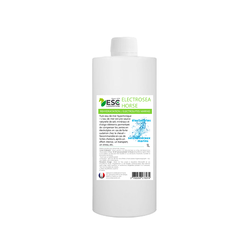 ESC Laboratoire - Électrolytes marins Electro Sea Horse