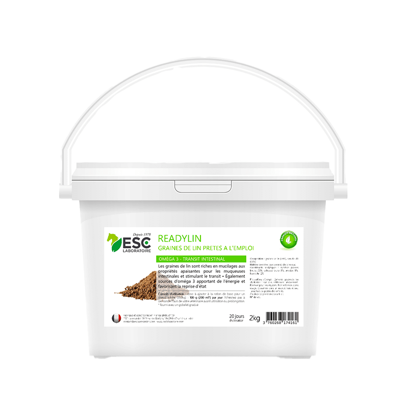 ESC Laboratoire - Complément alimentaire graines de lin Readylin digestion