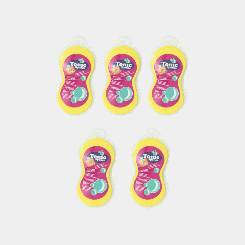 Hippotonic - Éponge extensible jaune (x5)