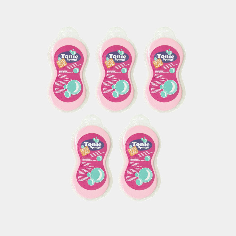 Hippotonic - Éponge extensible rose (x5)