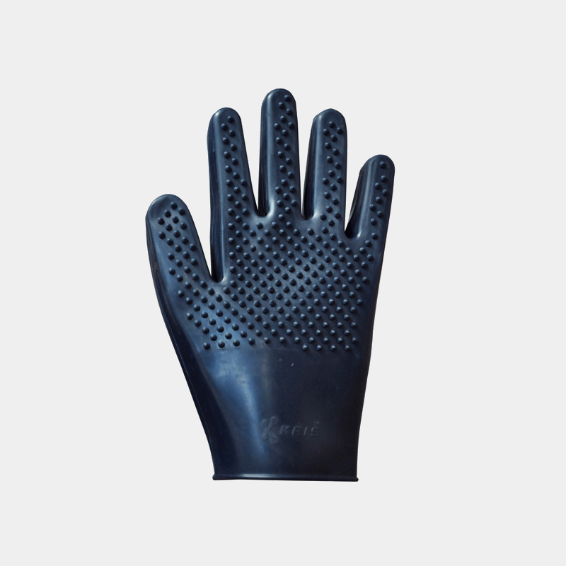 Kris - Gant de pansage Caoutchouc Double Grip | - Ohlala