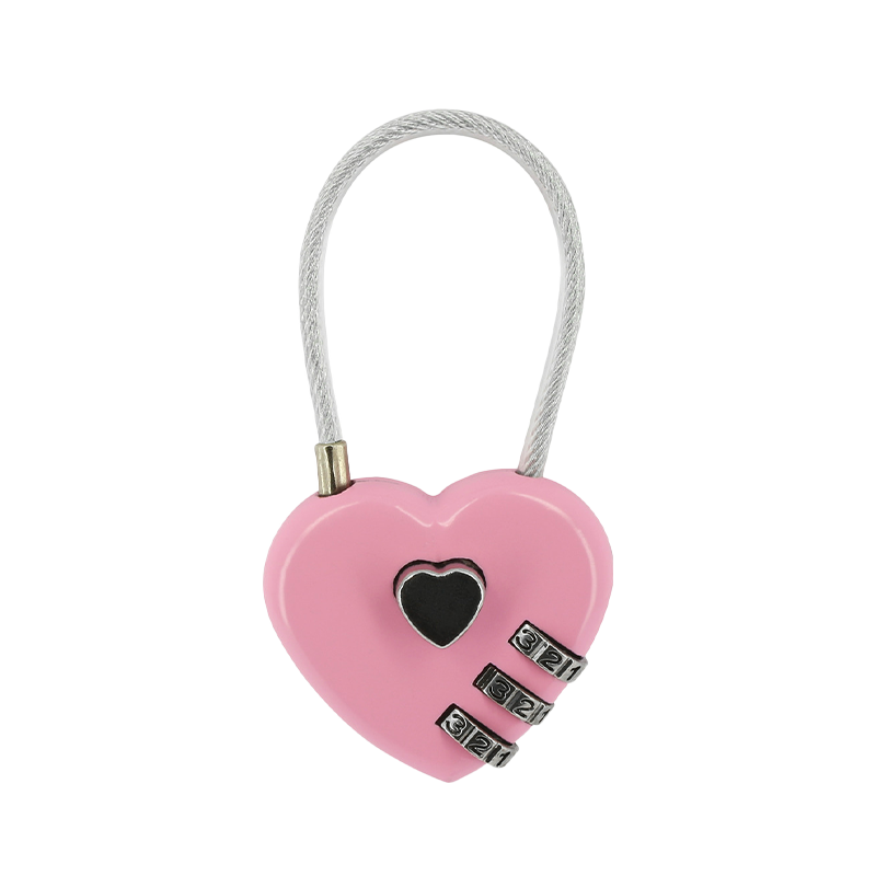 Hippotonic - Cadenas pour coffre de pansage Coeur rose
