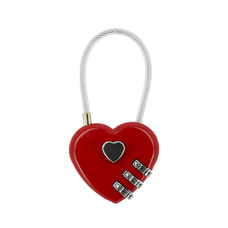 Hippotonic - Cadenas pour coffre de pansage Coeur rouge